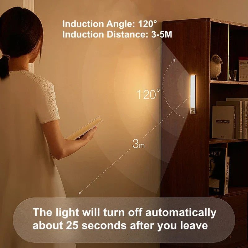 Kalsten | Motion sensor LED night light USB rechargeable wireless lamp