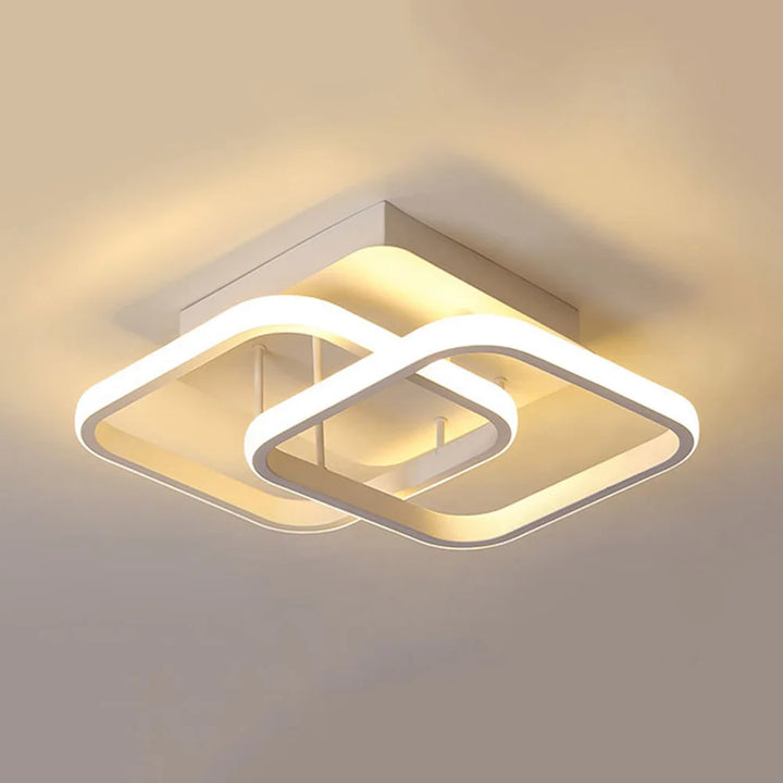 Modern Ceiling Lamp 85-265V Metal Ceiling Chandelier Three-tone Light Ceiling Lamp for Living Room Corridor Balcony Home Decor | Kalsten