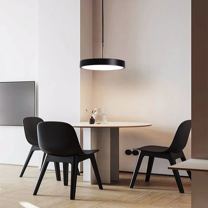 Modern LED Pendant Light – 23/30cm Disc Hanging Lamp for Bedroom, Living Room, Office, and Aisle – Dimmable LED Ceiling Light | Kalsten