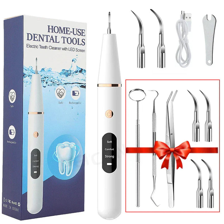 Kalsten | SmilePro Ultrasonic Tooth Calculus Cleaner – Effective Plaque Remover for Home