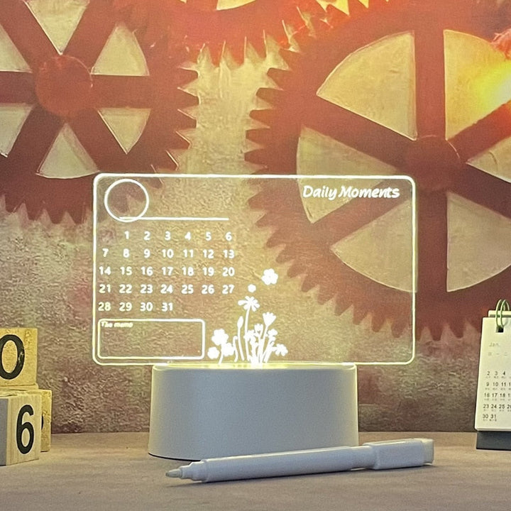 Creative Note Board Led Table Lamp | Kalsten