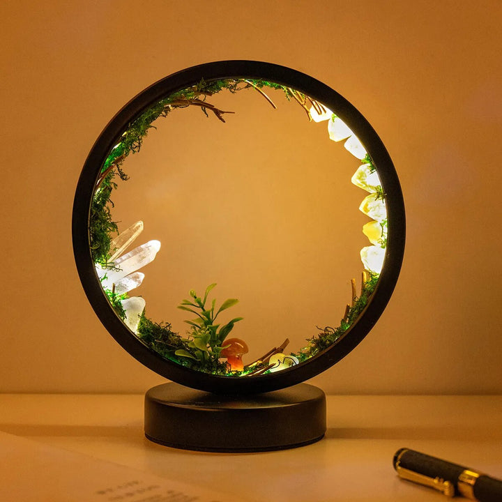 Natural Quartz Forest Lamp | Kalsten