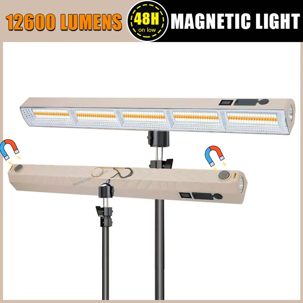 Kalsten | Ultra-Bright 16-Inch LED Work Light with Multi-Mode Settings and Full-Night Battery