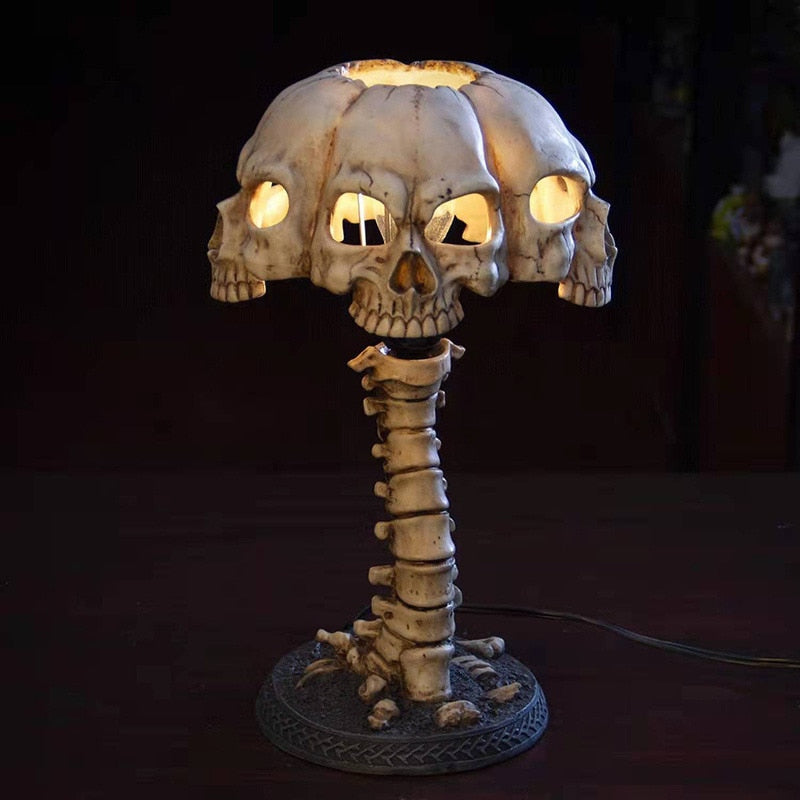 Skeleton Skull Table Lamp | Kalsten