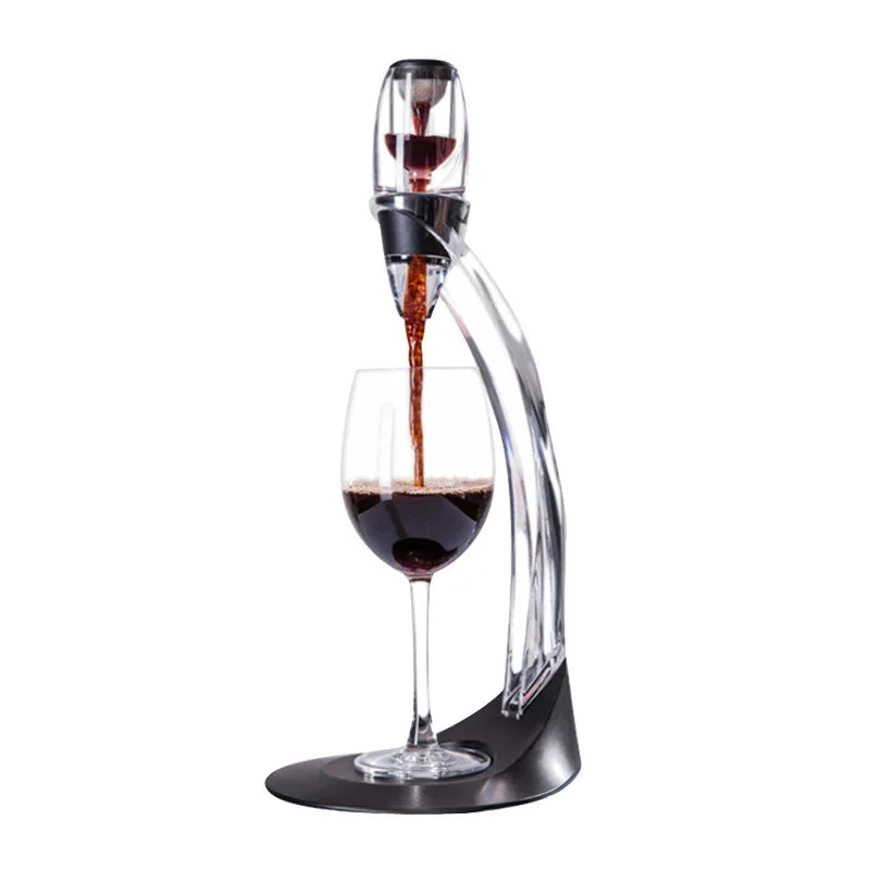 Kalsten | Wine aerator, decanter, pourer, set with filters, air purifier, stand diffuser, air aerator, sieve, aerator, wine for the dining room bar