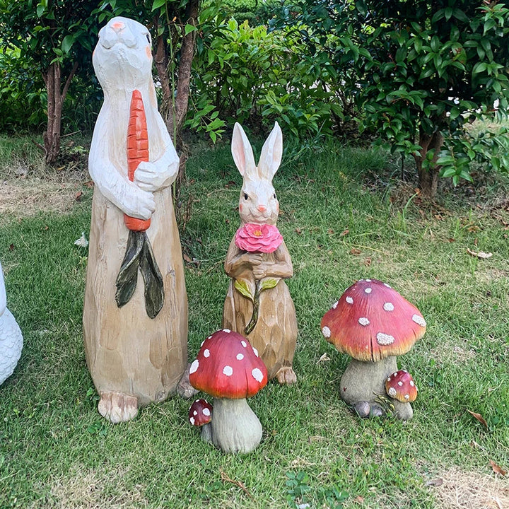 Outdoor Fairy Mushroom Resin Garden Decor | Kalsten