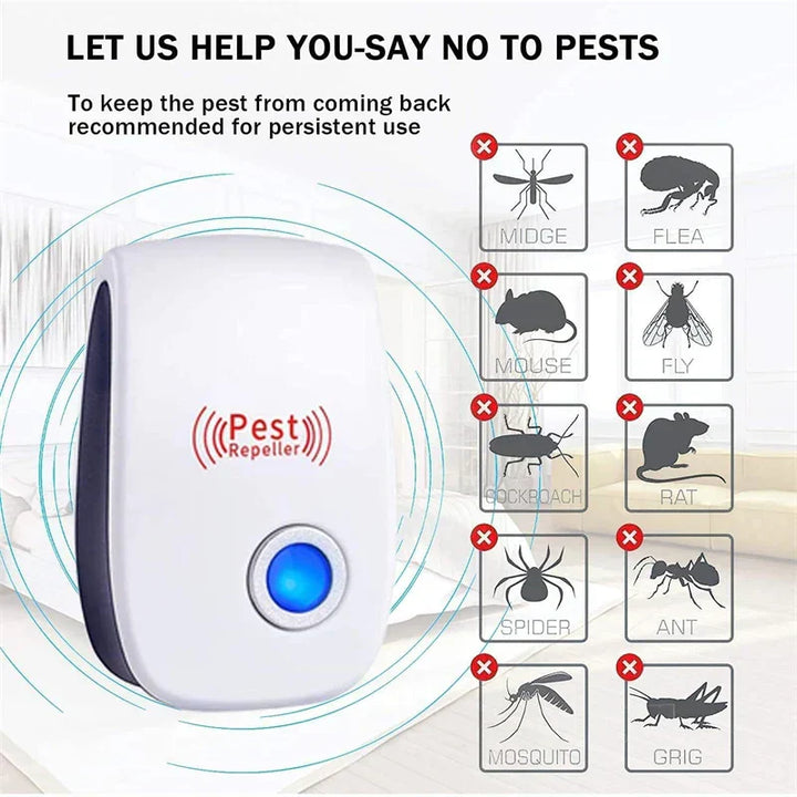 Ultrasonic Pest Repeller – Household Use