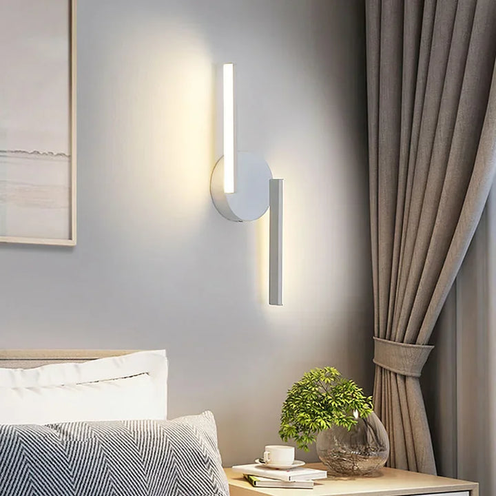 Modern LED Wall Lamp Bedside Sconce - Home Decor Lighting Fixture for Living Room, Bedroom, Hotel | Kalsten