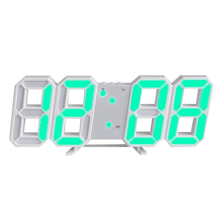 GlowLuxe - Stylish 3D LED Wall Clock | Kalsten
