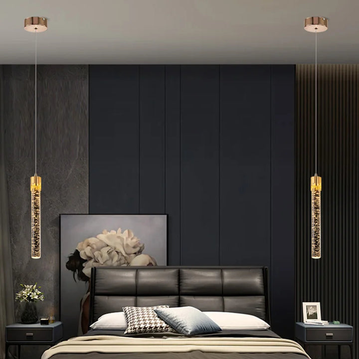 Kalsten | Chandelier with crystal pendants