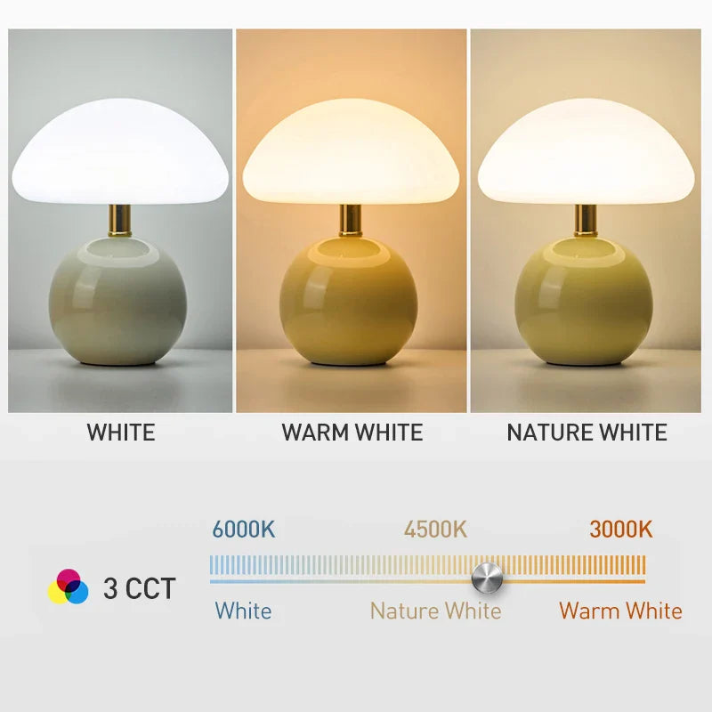 Modern Full-Spectrum LED Desk Lamp – Adjustable Warm Light for Bedroom, Living Room, and Bar | Kalsten