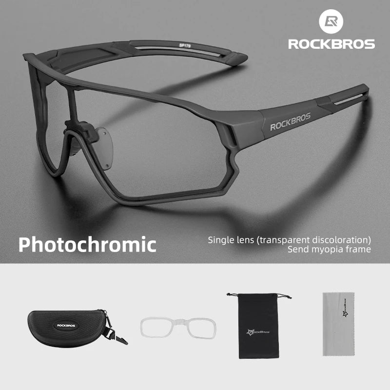 Bicycle glasses with photochromic lenses | Kalsten