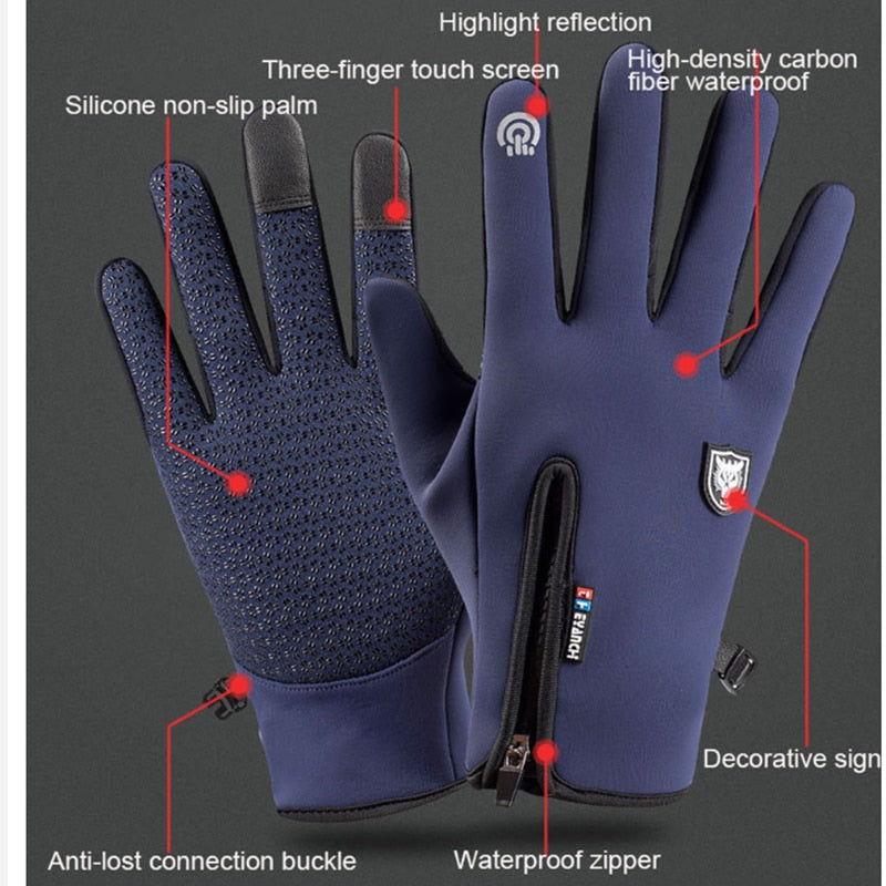 Kalsten | Winter Waterproof Thermal Touchscreen Gloves