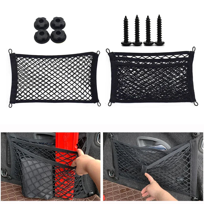 Kalsten | Stretchable Mesh Cargo Net Car Storage Organizer Pocket