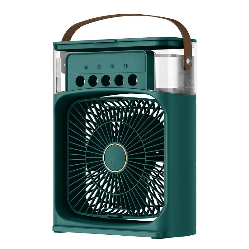 Portable Air Conditioner & Humidifier: Hydrocooling Small Air Cooler with 3-Speed Fan Adjustment - Ideal for Office and Household Use | Kalsten