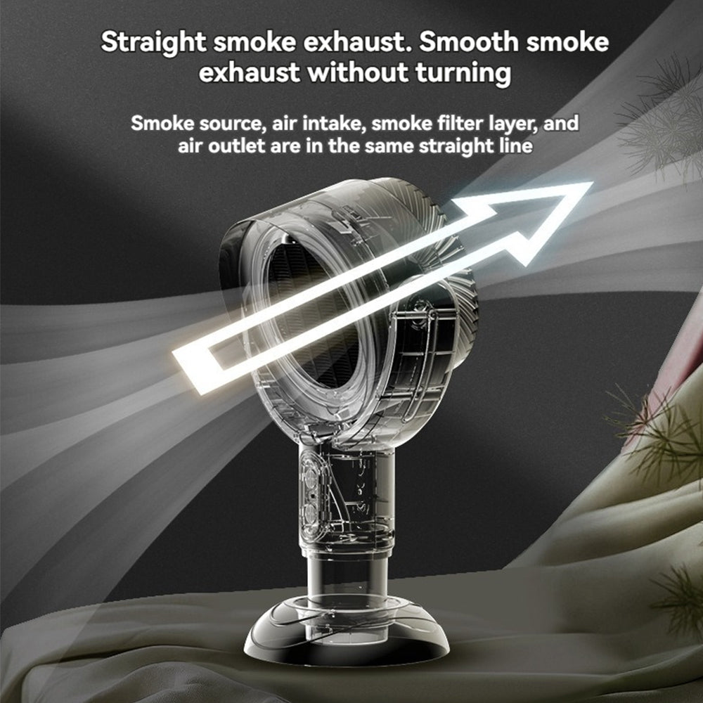 Kalsten | SmokeAway Venti – Portable Air Purifier Fan with Ion Technology and USB Charger