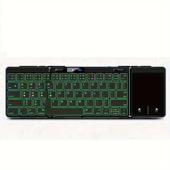 Kalsten | Foldable RGB Wireless Built-in Touchpad Backlit Travel Keyboard