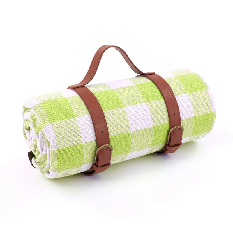 NovaPlaid | Waterproof Foldable Picnic Blanket with Carry Strap | Kalsten