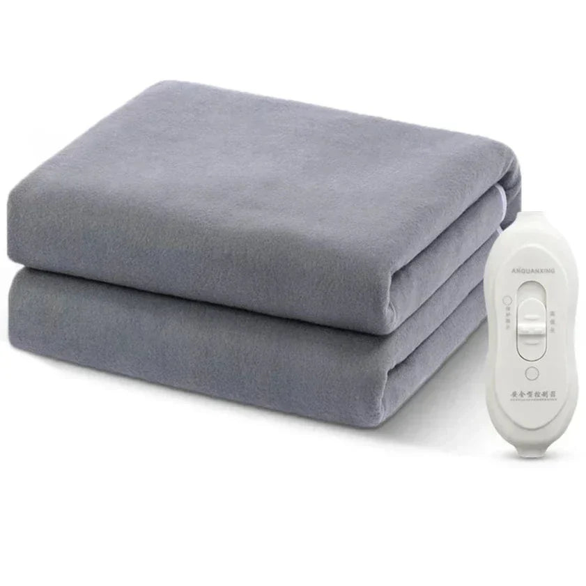 Electric heating blanket with thermostat control 220V - Intelligent temperature control for even heat and comfort on cold days | Kalsten