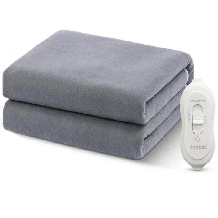Electric heating blanket with thermostat control 220V - Intelligent temperature control for even heat and comfort on cold days | Kalsten