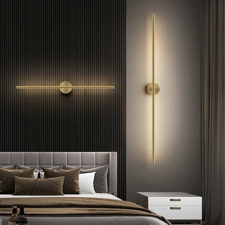 Modern LED Wall Lamp – Sleek Up & Down Light Fixture for Bedroom, Living Room, and Corridor | Kalsten