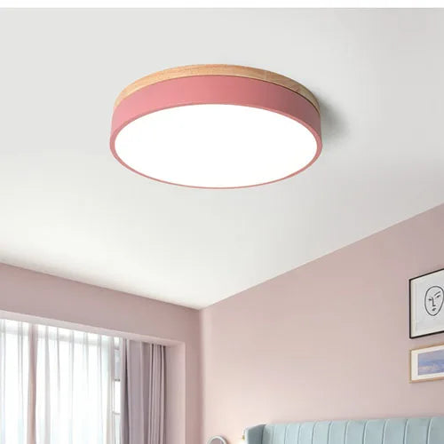 Modern LED Ceiling Light – 27W Surface-Mounted Fixture with Warm, Cold, and Natural Light Options for Living Room, Bedroom, and Kitchen | Kalsten