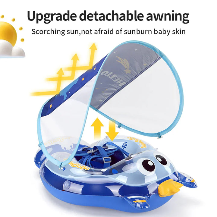 Kalsten | Baby swimming ring AquaBear | Safe swimming fun for babies | For 6–36 months | Environmentally friendly PVC