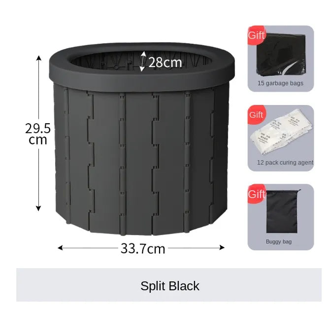 Comfy Travel Foldable Camping Toilet | Kalsten