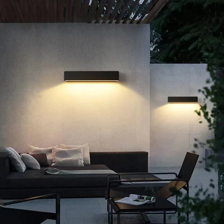 Kalsten | LUMAVIA SolarGlow Solar Garden Lamp LED | Waterproof & Super Bright | House Number Lighting | For Balcony, Wall & Entrance