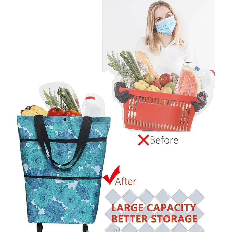 Kalsten | Foldable Shopping Trolley Bag