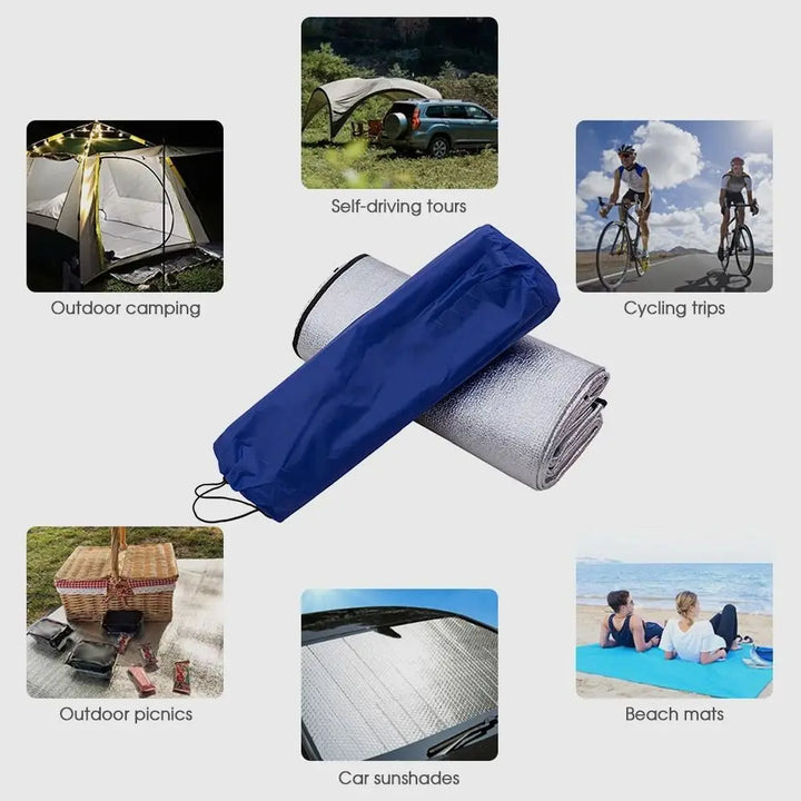 Kalsten | ThermoMat Pro | Sleeping mat for outdoor adventures | Ultralight & Insulating | Aluminum foil & EPE foam