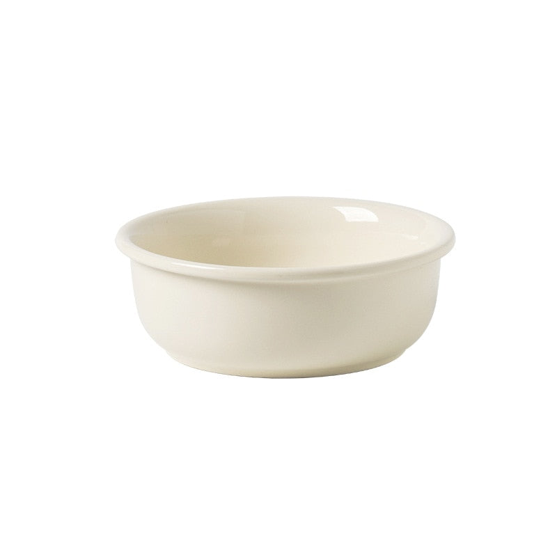 Kalsten | Misha Ceramic Elevated Cat Bowl with Wooden Stand