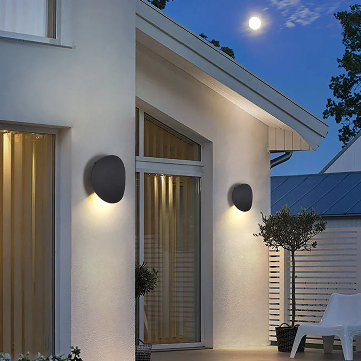 Modern LED Wall Lamp – Minimalist Round Design for Bedroom, Balcony, and TV Background Decoration | Kalsten
