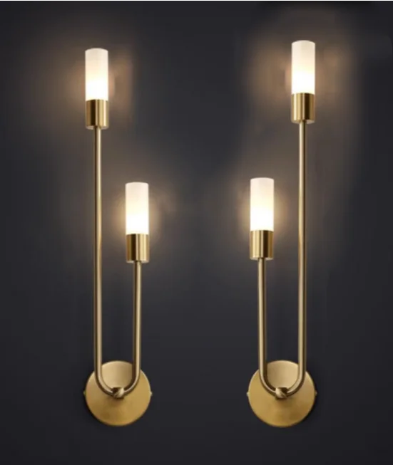 Modern Gold LED Wall Light – Nordic Sconce for Living Room, Bedroom, Kitchen, and Hallway Décor | Kalsten