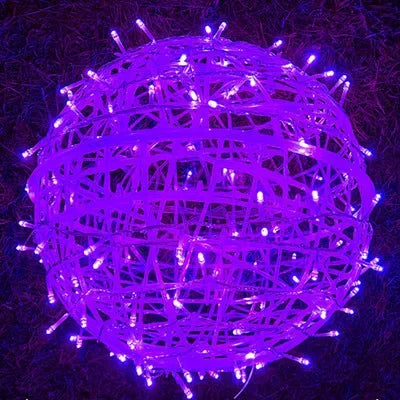 LED Rattan Ball String Lights – Decorative Outdoor Lighting for Gardens and Parties | Kalsten