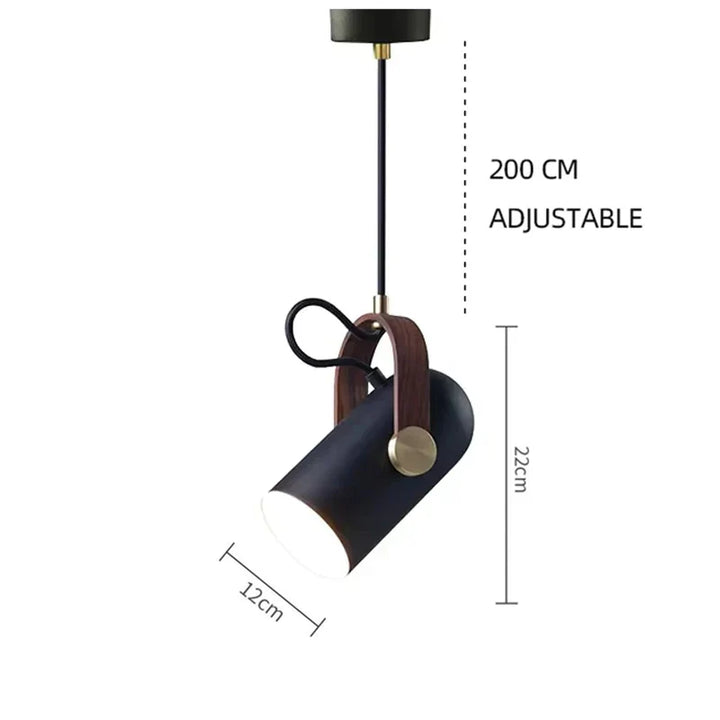 Modern Rotatable Pendant Light – Adjustable Metal Hanging Lamp for Bedroom, Living Room, Dining Room, or Kitchen | Kalsten
