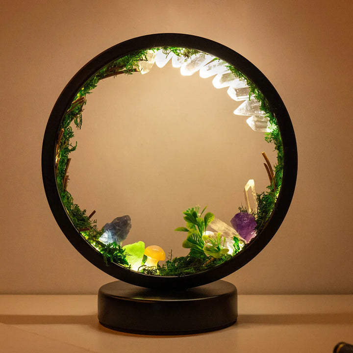 Natural Quartz Forest Lamp | Kalsten
