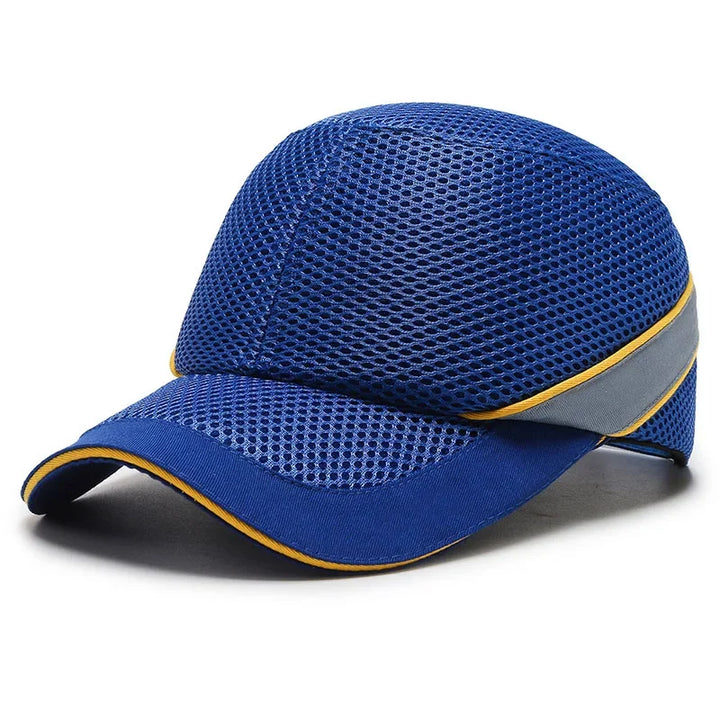 Kalsten | Red Safety Bump Cap - Helmet with hard ABS inner core for head protection at home, work, and factory
