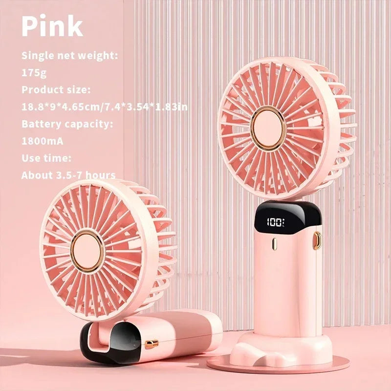 Portable Electric Fan and Mini Air Conditioner – Rechargeable Neck Fans for Home, USB and Handheld | Kalsten