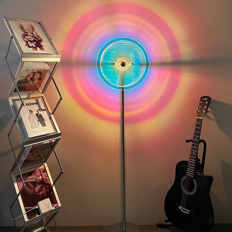 Sunset Atmosphere Rainbow Table Lamp | Kalsten