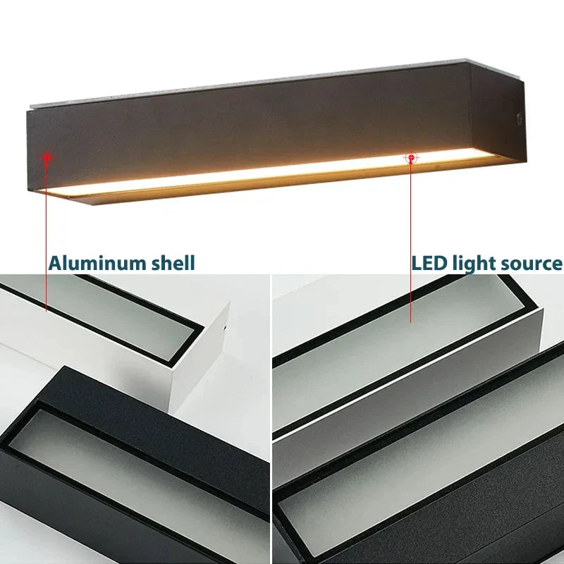 Kalsten | LUMAVIA SolarGlow Solar Garden Lamp LED | Waterproof & Super Bright | House Number Lighting | For Balcony, Wall & Entrance