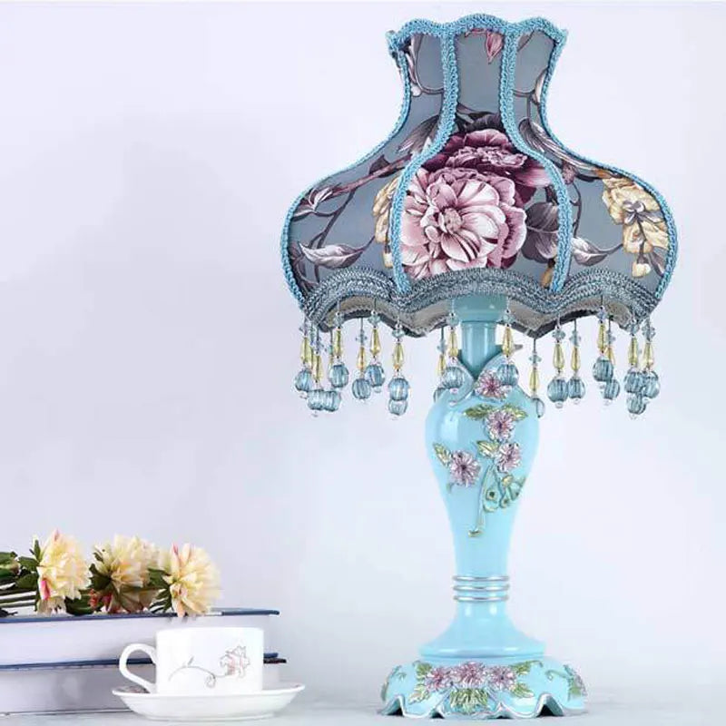 European Style Table Lamp for Bedroom Bedside, Hotel, Wedding Room, Garden, Palace Decor | Kalsten