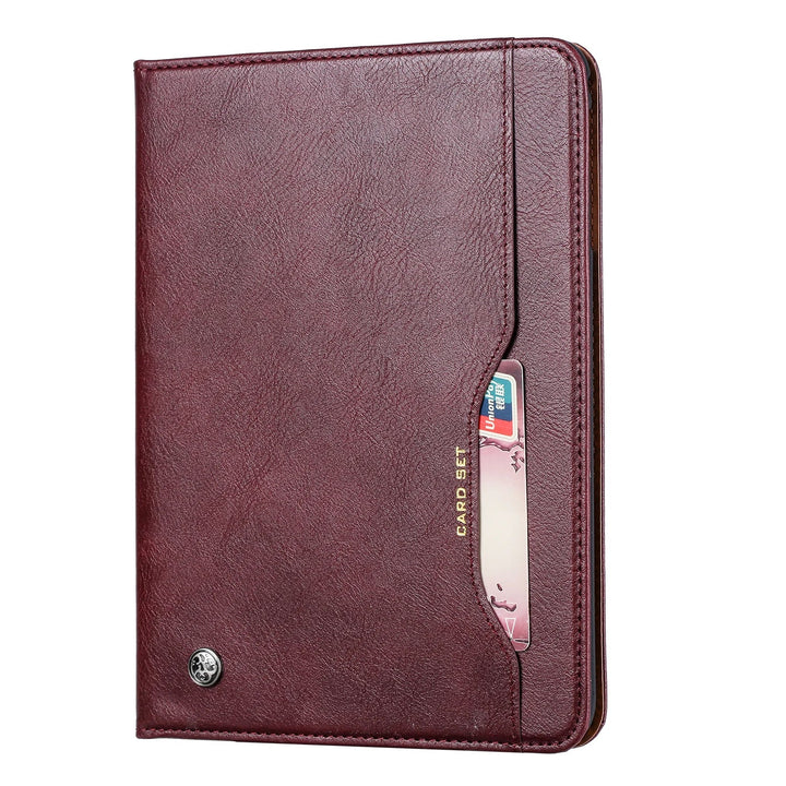 Kalsten | Leather Flip Case for iPad 9.7 (2017-2018), 10.2 (7th/8th Gen), Air 2/3/4, Pro 9.7/10.5/11 - Waterproof, Shockproof, Business Tablet Case
