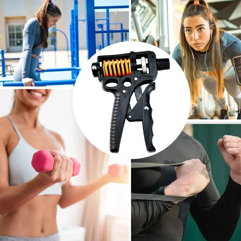 Kalsten | Adjustable 5-165kg Heavy Grip Strengthener - Finger Expander for Arm, Wrist, and Forearm Training