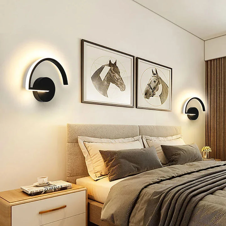 Modern LED Wall Lamp Bedside Sconce - Home Decor Lighting Fixture for Living Room, Bedroom, Hotel | Kalsten