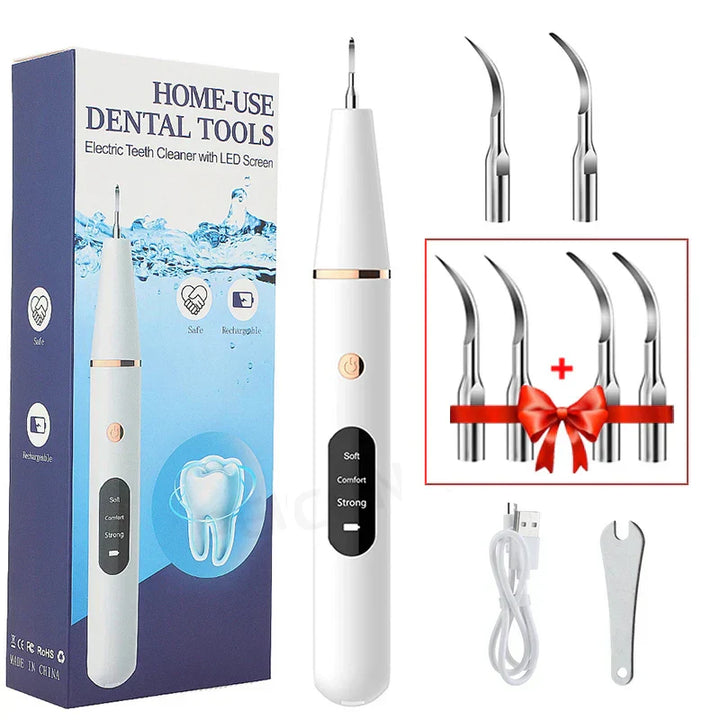 Kalsten | SmilePro Ultrasonic Tooth Calculus Cleaner – Effective Plaque Remover for Home