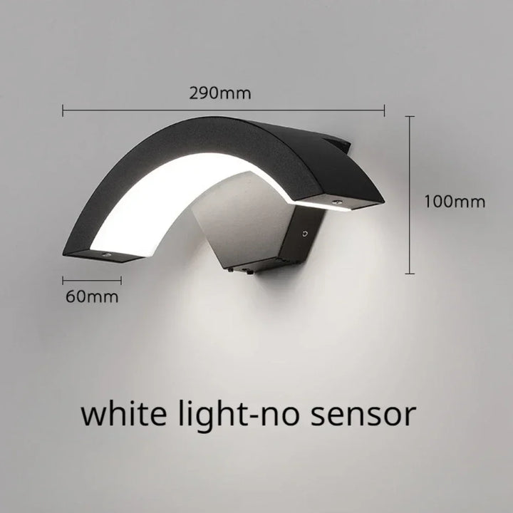 24W Waterproof Exterior Wall Lamp – 3000K/6000K Adjustable Surface Mount for Porch, Staircase, and Hallway | Kalsten