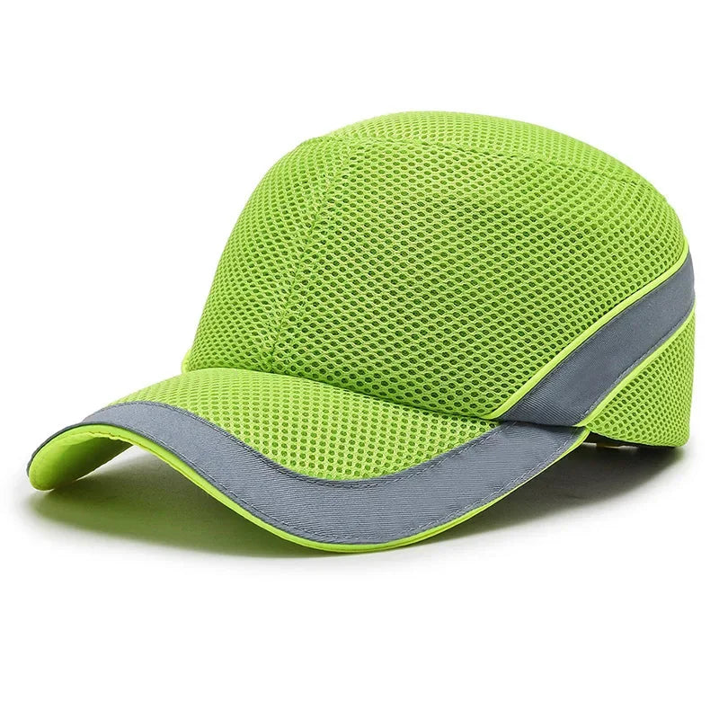 Kalsten | Red Safety Bump Cap - Helmet with hard ABS inner core for head protection at home, work, and factory