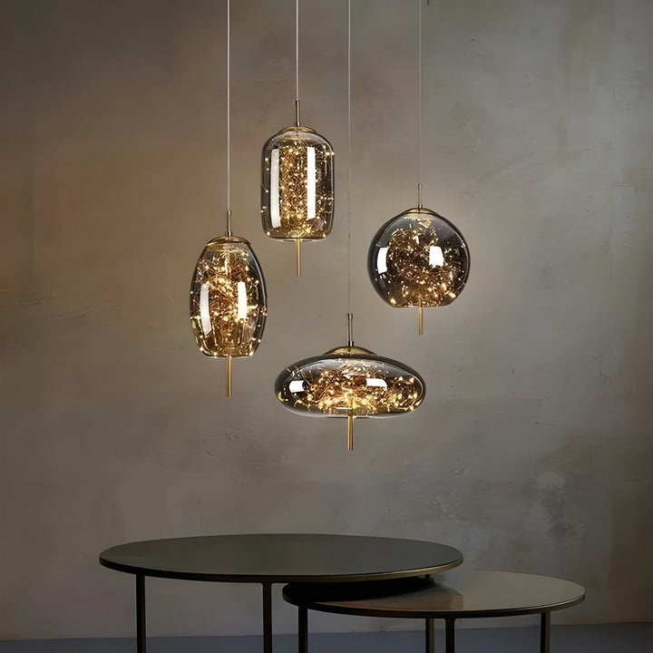 CrystalBeam Light - Modern LED Pendant Light Stars | Kalsten