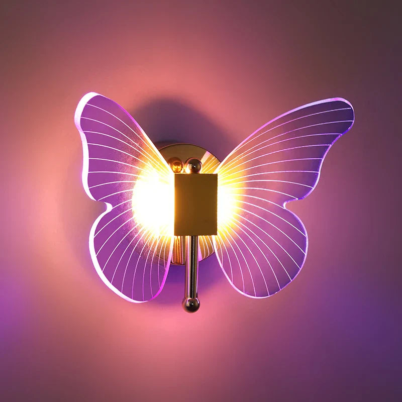 Butterfly LED Wall Lamp: Add Colorful Elegance to Your Space | Kalsten